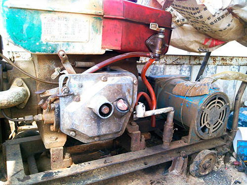 牡丹单杠柴油机发电机出租